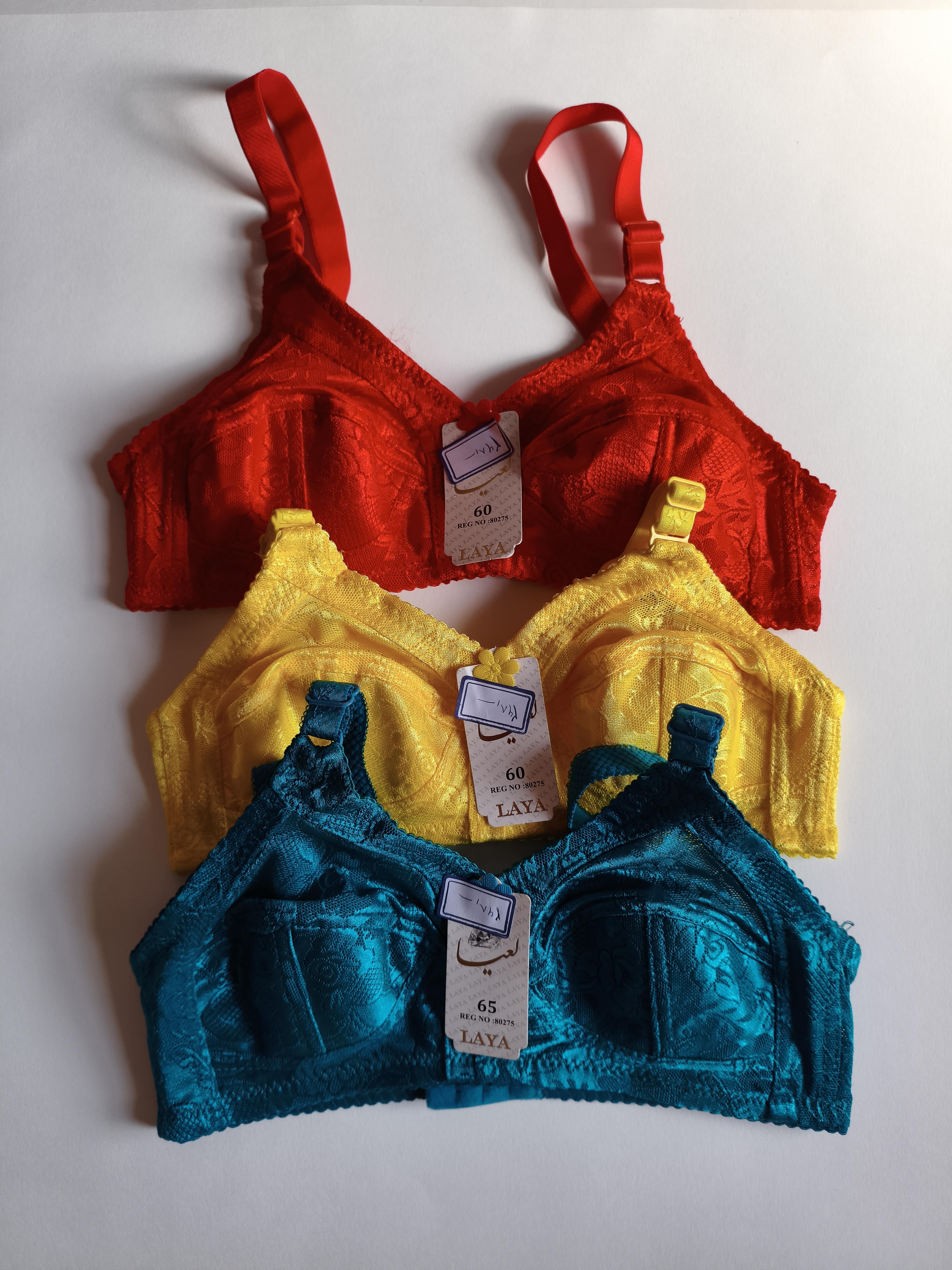 سوتین دخترانه کش باریک لعیا