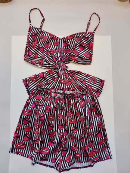 ست تاپ وشورت زنانه مدل بندی